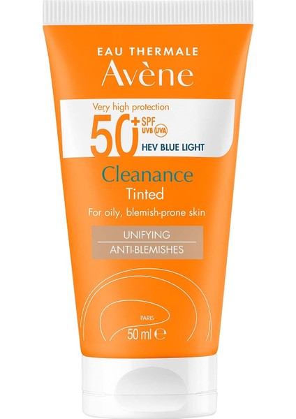 Cleanance Tinted Unifying SPF50+ 50 ml