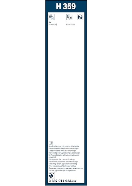 Rear Arka Silecek [350 Mm] H359 3397011923 modelleri