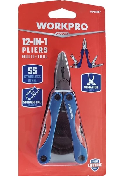 WP382017 12 In 1 Çok Fonksiyonlu Profesyonel Mini Pense Seti + Taşıma Kılıfı fiyatları