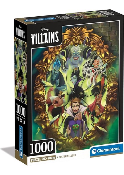 1000 El. Compact Disney Villains [puzzle]