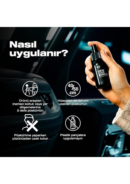 New Car Smell Araç Parfümü,yeni Araç Kokusu-50 Ml-Ferahlatıcı Oto Kokusu,oto Parfümü, Araba Içi Koku Giderici Sprey, Yeni Araba Kokusu fiyatları