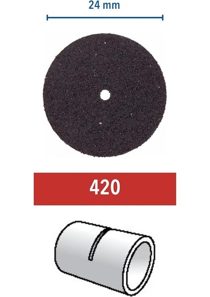 420 Zorlu Işler Için Kesme Diski, 20'li fiyatları