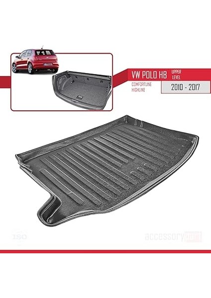 Volkswagen Polo (Cline-Hline) 2010-2017 Arası Üst Kademe Bagaj Havuzu Siyah fırsatları