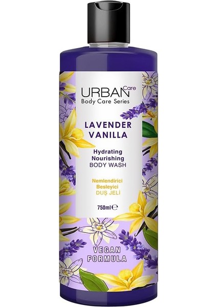 Care Lavender & Vanilla Yenileyici ve Pürüzsüzleştirici Duş Jeli, 750 ml