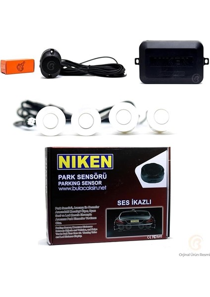 Park Sensörü Ses Ikazlı 22MM Beyaz