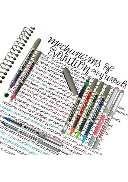 Eye UB-157 Tükenmez Kalem 0,7 mm Bilya [10'lu Paket] Her Renkten Bir Adet fırsatları