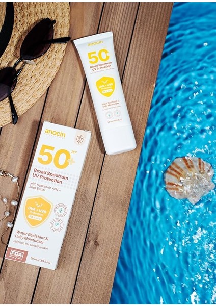 Broad Güneş Kremi Yüksek Koruma Spf 50 Nemlendirici Etkili Güneş Koruyucu Krem indirimleri