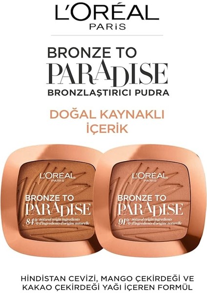 Parıs Bronze To Paradise Mat Bronzlaştırıcı Pudra - 02 Baby One More Tan fırsatları