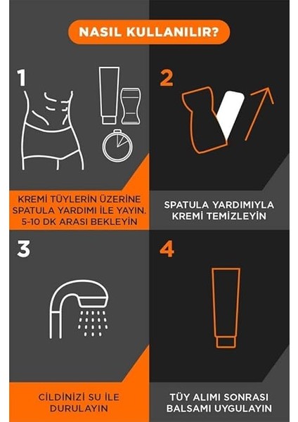 Men Özel Bölgeler Için Krem & Balsam Tüy Dökücü Krem Seti 100 + 50 ml fiyatları