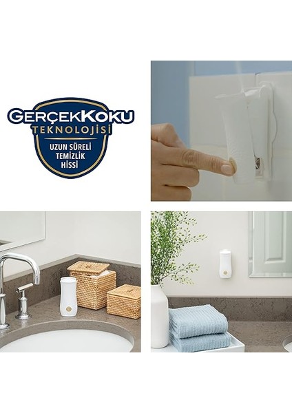 Banyo Lavanta Ferahlığı Hava Tazeleyici 10 ml & Otomatik Sprey Cihazı fırsatları