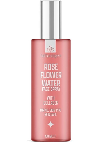 Collagen Rose Flower Water Face Spray With Collagen 100ML modelleri
