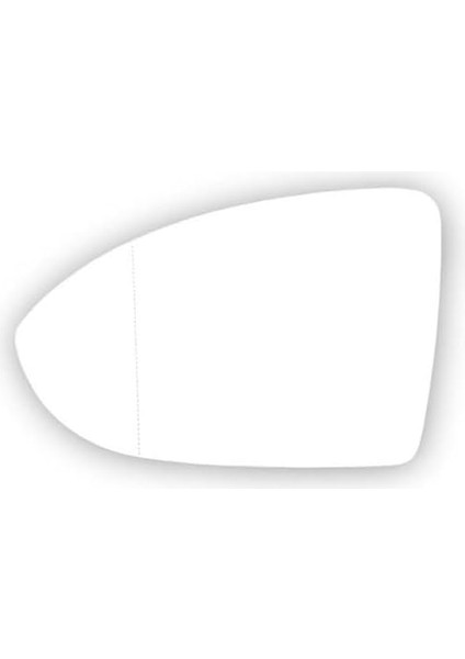 Dış Dikiz Aynası Camı Isıtmalı 5G0857521 Vw Golf 7 ile Uyumlu 2013-2017