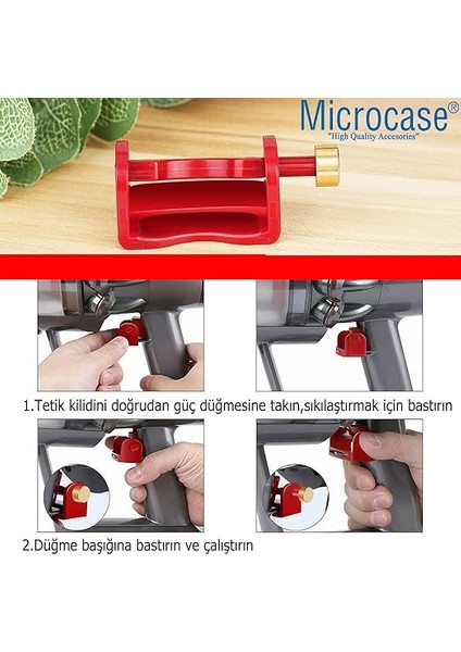 Dyson V15 V11 V10 V7 V6 Için Tetik/güç Düğmesi Kilidi -AL4797 indirimleri