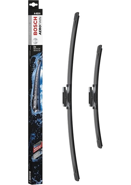 Aerotwin Silecek Seti Renault Laguna 3 (2008-2011), Citroen C3 (2010-2015) [650/400 Mm] A422S 3397007422