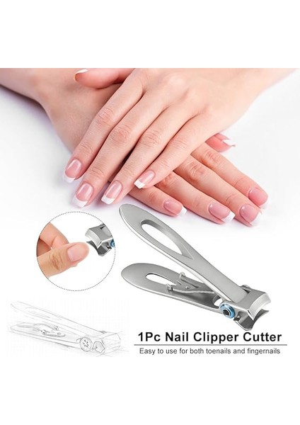 Tırnak Makası Kesici Tırnak Kesme Giyotin Ayak Tırnaklarını Kesici Paslanmaz Çelik Ayak Tırnağı Makası Kalın Çiviler Için indirimleri
