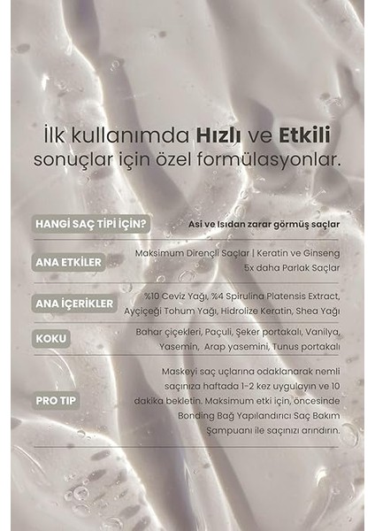 Professional Matsu Bonding Maske, 350 ml indirimleri