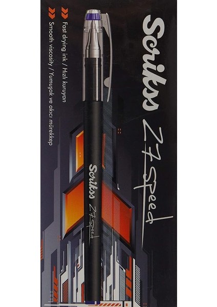 Office Speed Jel Tükenmez Kalem 12'li Ambalaj Mavi 0.7 mm fırsatları