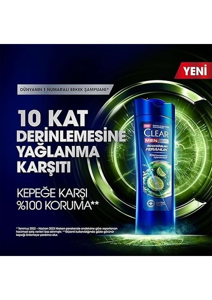 Men Kepeğe Karşı Etkili Şampuan Maksimum Ferahlık 350 ml indirimleri