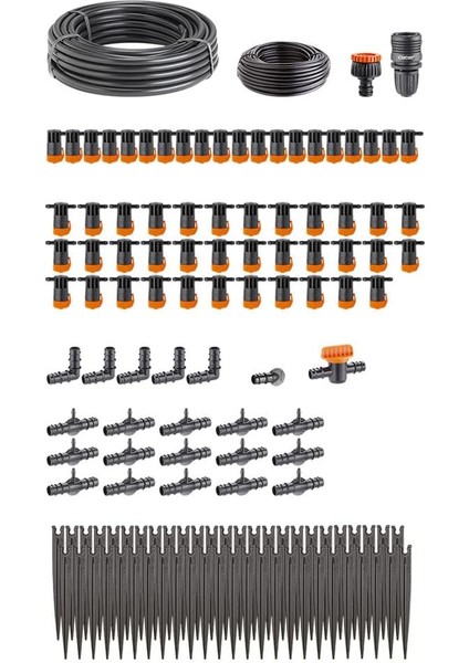 90772 Terrazzo Drıp Kıt Damlama Sulama Seti 25 Metre