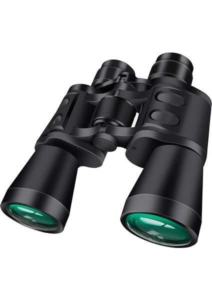 El Dürbünü – 100X Büyütme Kapasitesi ve 100 mm Lens Çapı, 1000 Metrede 56 Metre Görüş Alanı, Su Geçirmez Kauçuk Tasarım, Taşıma Çantalı, Kamp Doğa ve Güvenlik Için Hd El Dürbünü