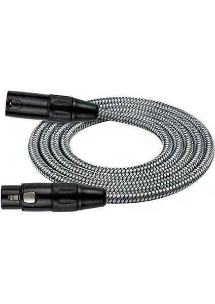 6 Metre Örgülü Mikrofon Kablosu 3pin Dişi 3pin Erkek fiyatları