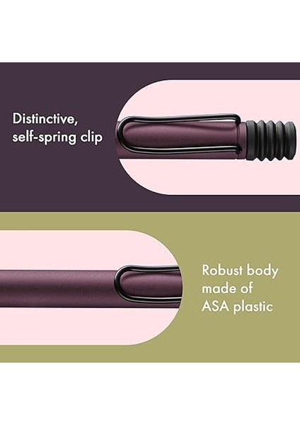 Safarı Tukenmez Kalem Metal Klıps Scarlet indirimleri