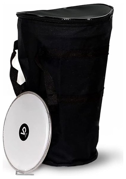 3025 Mısır Darbuka, Boyalı, 22 cm Çap, Gr. L, Kırmızı indirimleri