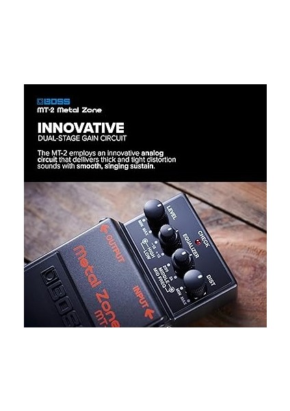 Mt-2 Metal Zone Distorsiyon Gitar Pedalı modelleri