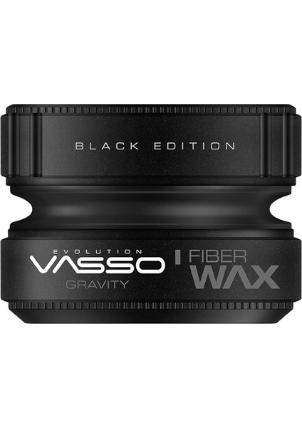 Black Edition Fiber Wax 150ML, Siyah.
