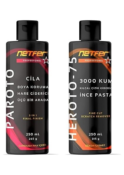 2'li Ince Pasta Cila Set - 2X250 ml