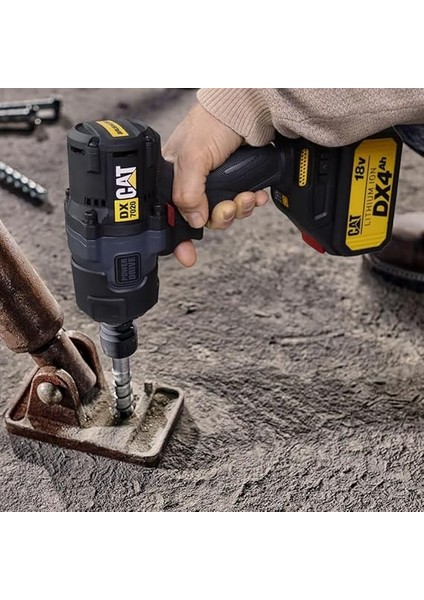 DX7020 18VOLT 4.0 Ah Çift Akülü Kömürsüz 700/880NM Profesyonel Şarjlı Somun Sıkma fırsatları