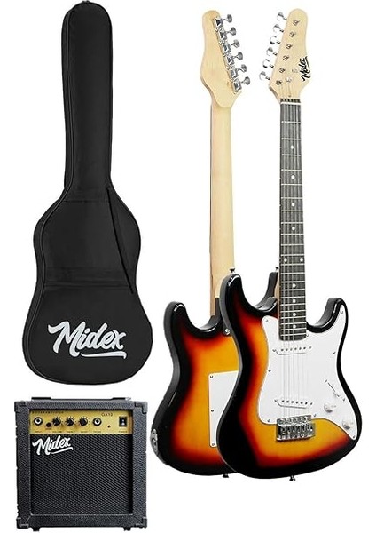 CEG-36SB 8-12 Yaş Çocuklar Için Amfili Full 3/4 36 Inç Elektro Gitar Seti Sunburs fiyatları