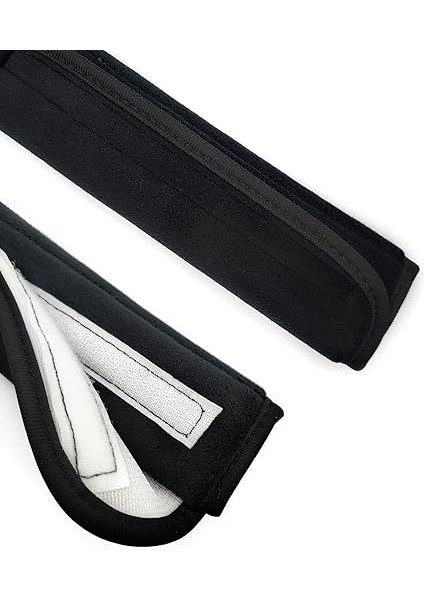 2'li Paket Evrensel Yumuşak ve Rahat Araba Emniyet Kemeri Pedleri Koşum Pedleri Bebek Arabası Askı Kılıfları Sırt Çantası Omuz Pedi Otomotiv Emniyet Kemeri Minderi Kılıfı Yetişkinler Için - fırsatları