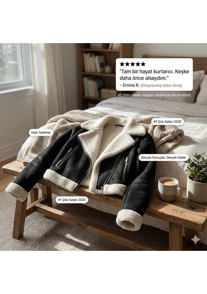 Kruvaze Süet Mont fırsatları