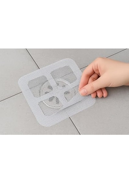 Yapışkanlı Banyo Gideri Süzgeci 10’lu Set – Tek Kullanımlık Evye Tıkanıklık Önleyici, Saç ve Çöp Tutucu, Hijyenik Lavabo Filtresi, 10X10 cm fiyatları
