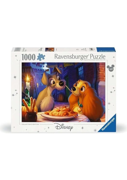 1000P Puzzlezle Wd Leydi ve Sokak Köpeği, Yapboz