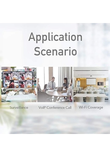 POE200 30W Gigabit Poe Enjektör Adaptörü, 10/100/1000MBPS Rj-45, Ieee 802.3AF/AT Uyumlu, 100 M'ye Kadar indirimleri