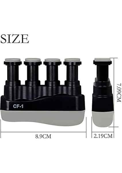 Joes Cf-1bk Gitar Parmak Egzersiz Aleti - Güçlendirici Siyah modelleri