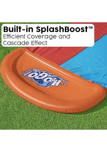 H2OGO! Tsunami Splash Ramp Çift Kaydırak 488 cm fırsatları