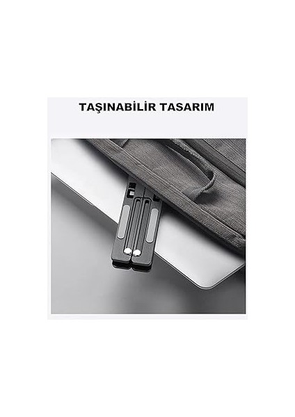 Taşınabilir 10 Kademeli Sert Plastik Laptop Stant Bilgisayar Stant Notebook Stant Tüm Laptoplarla Uyumlu Bilgisayar Standı Taşınabilir Kaymaz Stant Dizüstü Bilgisayar Stantı indirimleri
