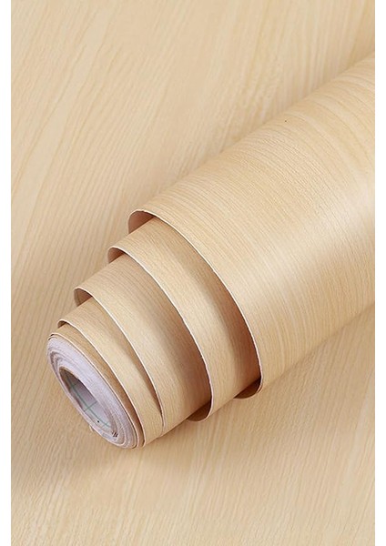 Ahşap Görünümlü Yapışkanlı Kaplama Folyosu Tezgah Dolap Mobilya Kaplama Folyosu 1 Metre x 60 cm 1450