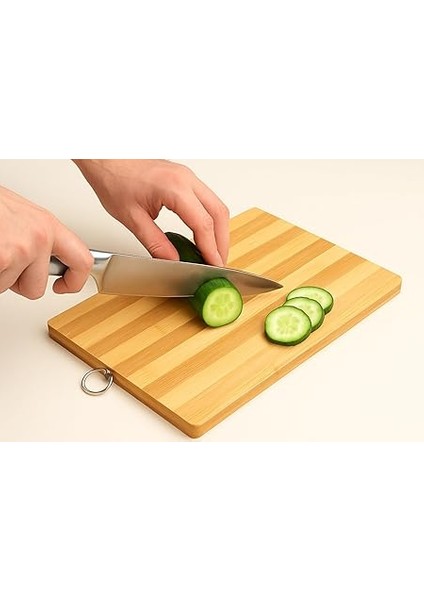 Store Doğal Bambu Kesme Tahtası | 20X30 cm | Antibakteriyel, Dayanıklı, Çizilmez | Mutfak Için Ideal modelleri