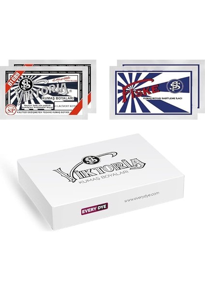 Kumaş Boyası Arkadaş Paket Lacivert Koyu