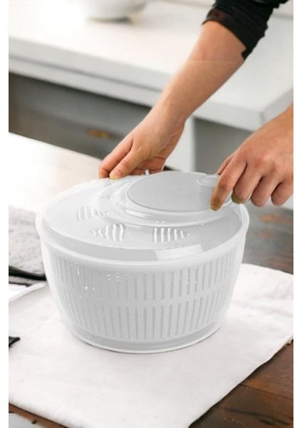 Home Salata ve Sebze Kurutucu 5 Litre Beyaz Renk fırsatları