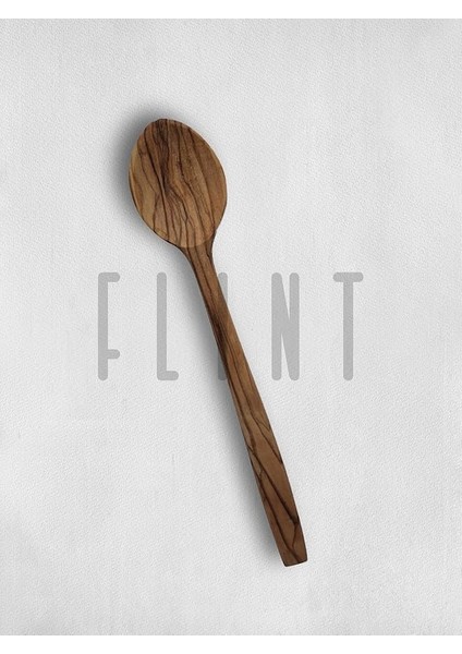 Ağacı El Yapımı Tahta Ahşap Kaşık Tatlı Şeker Mama Kaşığı Mutfak Yemek Kaşığı 17CM