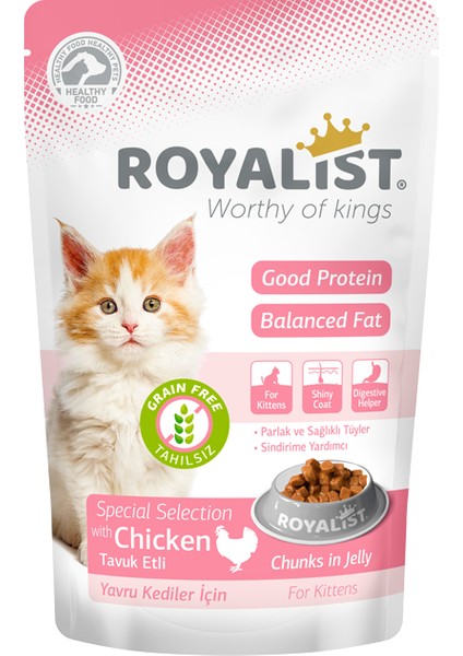 Tavuklu Yavru Kedi Pouch Konserve 85GR