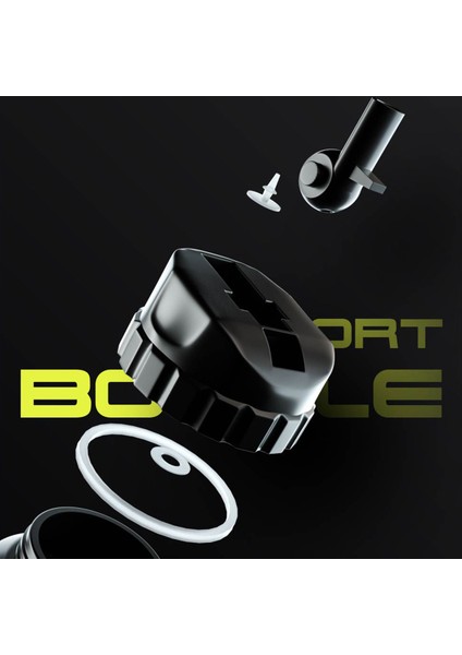 Enlee Spor Su Şişesi 650ML Dağ Bisikleti Su Şişesi Bardağı Açık Hava Kamp Bisiklet Spor Salonu Için (Bpa Içermez, Fda Sertifikası Yok)-Güzel Kız/gri (Yurt Dışından) fiyatları