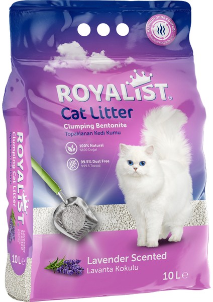 Lavantalı Kedi Kumu 10LT