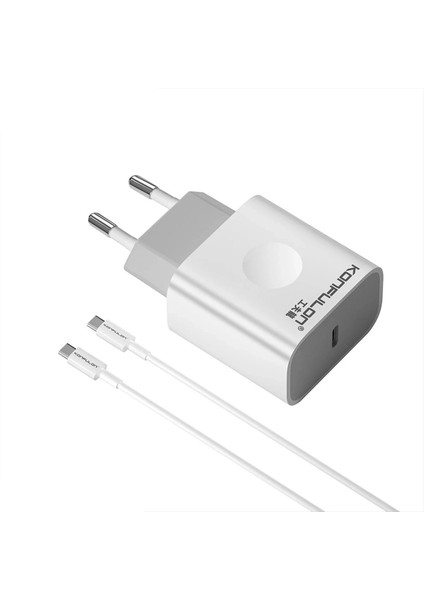 C69D 20W + 1m 18W DC15 Type-C To Type-C Kablolu Pd Şarj Cihazı