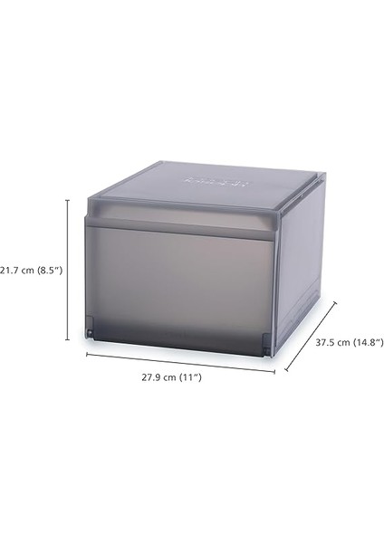 Joseph Shoecase Premium Ayakkabı ve Spor Ayakkabı Saklama Kutusu Düzenleyici, Kaydırmalı Ayakkabı Tepsisi, 2'li Paket fırsatları